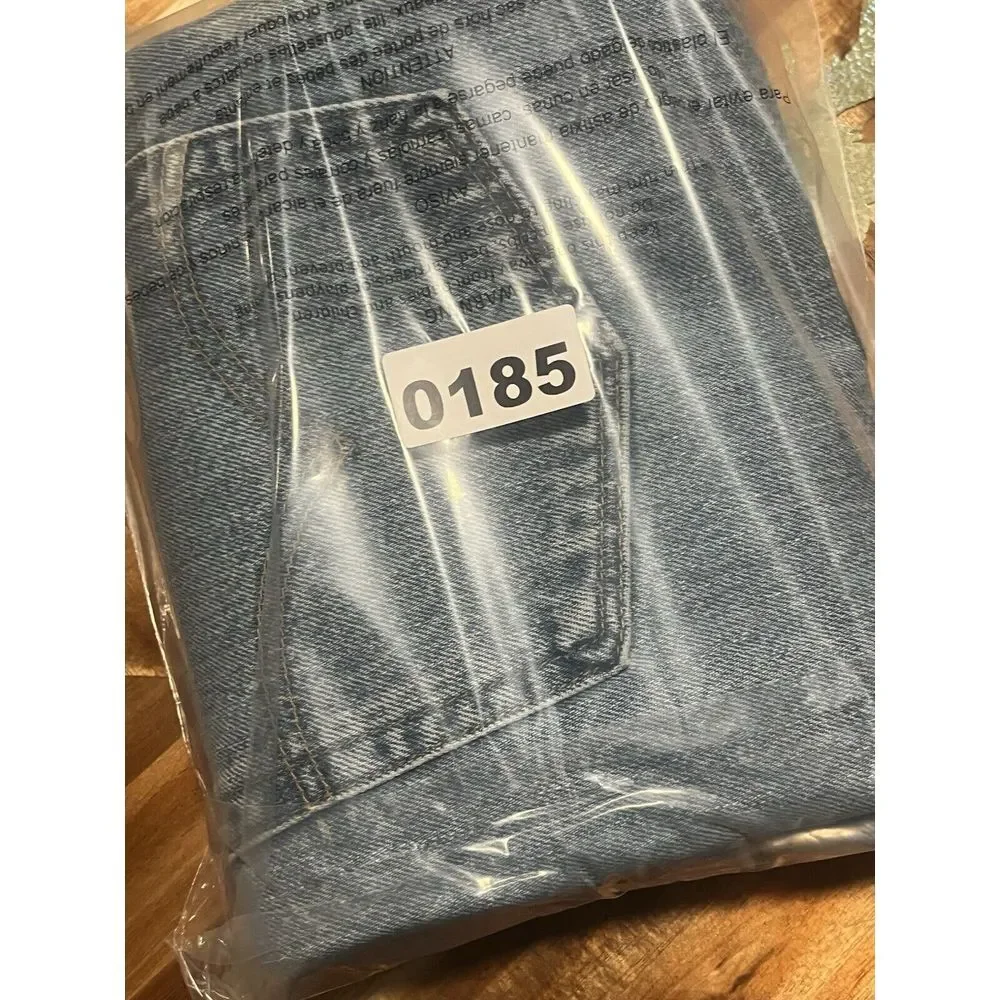 Vintage Y2K‎ Levi's Red Tab 505 Blue Mens 38x30 Regular Fit Denim Jeans 2000's